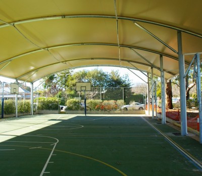 Barrel vault shelter Concordia College St John_s Campus Highgate City of Unley SA