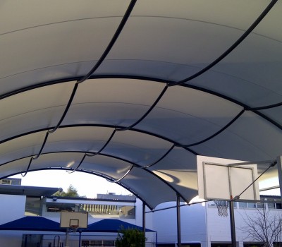 Barrel vault shelter Pulteney Grammar School Adelaide SA