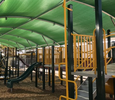 Barrel vault shelter Wallaroo Primary School Yorke Peninsula SA 2