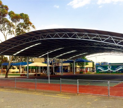 COLA shelter Elizabeth Vale Primary School SA City of Playford