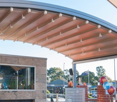 Hero Retractable motorised roof Arkaba Hotel Fullarton City of Unley SA