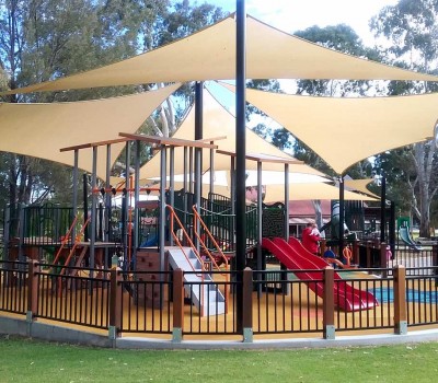 shade sails civic park Modbury city of Tea Tree Gully SA